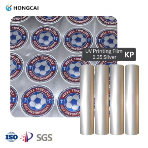 0.35MM Silver UV Printing Film Soft Ink for UV PU Print Heat Transfer Vinyl TPU Print Heat Transfer Vinyl for Textiles
