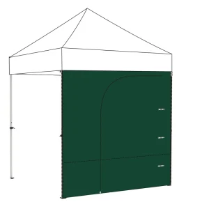0707 Foot Canopy Wall with S panorama Window Outdoor Folding Popup Gazebos Custom Printed Advertising Gazebo Tent Canopy