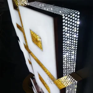 1 Roll Side Light Aluminum Plate Perforated Channel Letter Strip with Holes Handmade Illuminated Sign Making Material 80mm