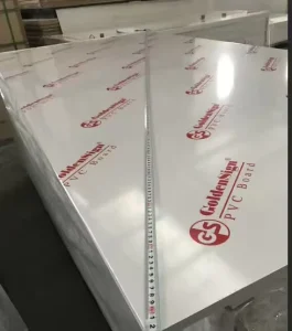 1.22*2.44m Waterproof PVC Foam Board Panel for Furniture Making and Construction