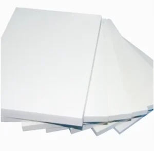 1.22×2.44m PVC Expanded Foam Board Eco friendly Waterproof Fireproof High Density 100% Recyclable Rigid Cutting Panels