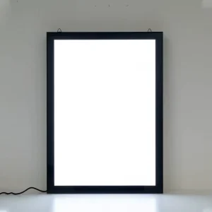 1.5 Thick Ultra Thin LED Light Guide Plate Magnetic Outdoor Billboard Acrylic Material Aluminum Alloy
