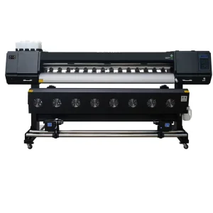1.8M I3200 Eco solvent Card Printer Plotter Touchscreen Automatic Roll to Roll Outdoor Vinyl Flexible Banner Printing