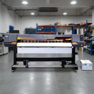 1.8m Roll to Roll UV Inkjet Printer with XP600 Printhead Automatic for Outdoor Wall Paper Soft Film Printing Machine