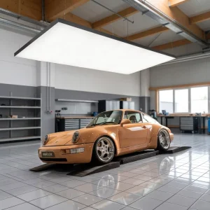 100-240V Garage Working Film Light Solf Film Led Light Feature Lighting Ceiling for Room Use