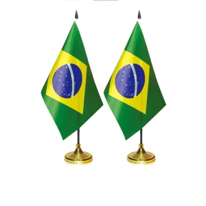 100% Polyester Promotional National Table Flag