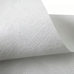 100g 90g PVC Ceiling Film Flame Retardant White Gypsum Ceiling Membrane for Modern Office and Hotel Ceiling Decoration