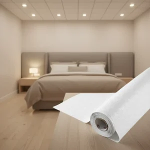 100g m PVC Ceiling Film for Gypsum Boards Modern Design Decorative Heat Insulation Hotel Use