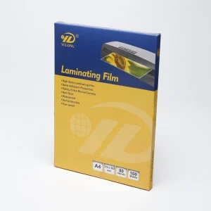 100pcs A3 A4 Eco Friendly Thermal Laminating Pouches 80mic Hardness Soft Food Matte Film Plastic Film