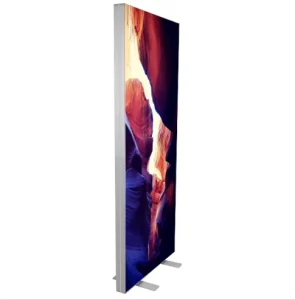 100x200cm Slim LED Light Box Freestanding Double-Sided Display LED Fabric Light Box