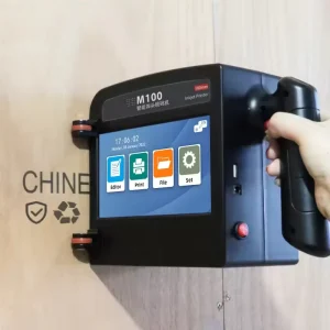 10cm Handheld Inkjet Printer Intelligent Handheld Plate Printing Date Large Font Inkjet Printer