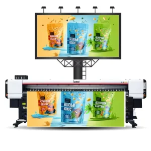 10feet Eco Solvent Fast Speed Printing Machine Ki3200 4pcs Heads Fabric Printers Large Format Printer