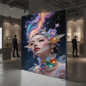 10s Assembly Collapsible Lightbox Aluminium Profile Light Box Trade Show Booth Fabric Portable Advertising LED Light Box