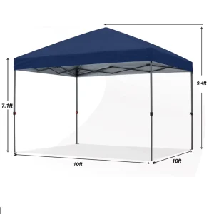 10×10′ Fold Easy Pop up Trade Show Portable Outdoor Waterproof Custom Printed Advertising Display Tents