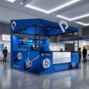 10×10 Modular Aluminum Profile Easy Setup Portable Trade Show Waterproof Outdoor Booth
