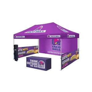 10×10 Pop up Outdoor Shop Marketing Promotion Portable Foldable Advertising Tent Exhibition Event Folding Tent