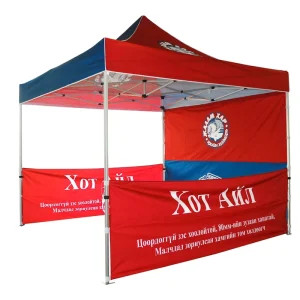 10x10ft Foldable Pop Up Canopy Tent Custom Brand Logo Advertising Tent for Outdoor Commercial Event