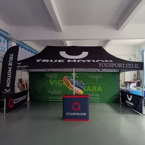 10×20′ Fold Easy Pop up Trade Show Tent Portable Outdoor Waterproof Custom Printed 10X10 Advertising Tent