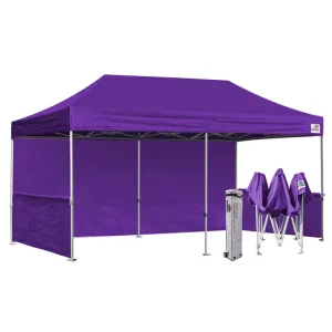 10×20 ft Easy Pop up Canopy Folding Outdoor Gazebo Booth Trade Show Retail Tent for Business