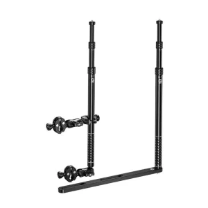 110cm Motorcycle Aluminum Alloy Flagpole Multi functional Sport Camera Selfie Stick for Insta360 Action Camera Mount