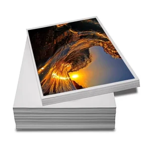 115-260gsm Self Adhesive Glossy Photo Paper Sticker Inkjet Waterproof Photo Paper Glossy Inkjet Adhesive Photo Paper