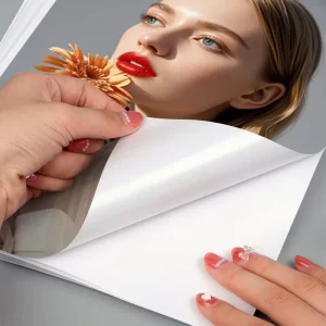 115g150g High Glossy A4 Size Waterproof Self-Adhesive Photo Sticker Label Paper for Inkjet Printers for Photography