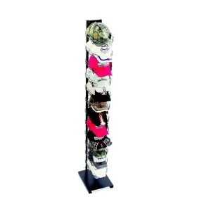 12 Tier Metal Standing Assemble Cowboy Hat Display Stand Powder Coated for Retail Store