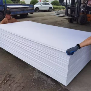 1200*2400mm Celuka PVC Foam Board Cutting Service Waterproof Eco friendly for Furniture Cabinets Signage Partition Doors