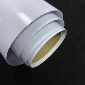 120gsm 140gsm Glossy Matte White PVC Durable Self Adhesive Vinyl Sticker Roll for Advertising