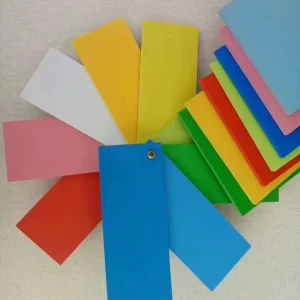1220*2440mm 3-20mm Gray PVC Foam Board Sublimation Coated Cutting Plastic Sheets