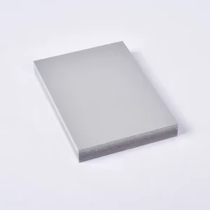 1220x2440mm 3-30mm PVC Celuka Foam Board Light Grey Waterproof Flame Retardant Mould Proof Cutting Service