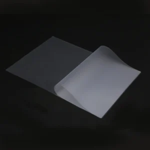 125 Micron Glossy Clear Hot Lamination Pouch Film A4 for Photo Menu Semi Rigid Polyethylene PET PE EVA Material Household Use