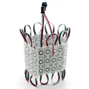 12V 5050 RGB Addressable LED Module IC2811 for Storefront Window Display 3-Letter Sign Lighting