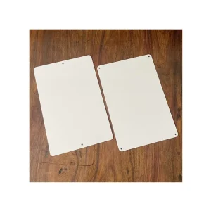 12×8 China Factory Blank Metal Sign Customized Metal Poster Tin Sign Wall Decor Different Size Shape Tin Plate