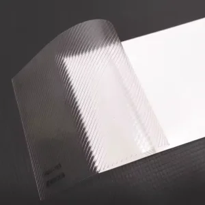 130mic Self Adhesive PVC Cold Lamination Vinyl Film Non slip Twill Floor Film Roll