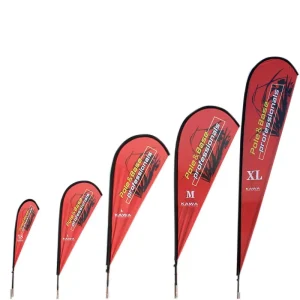 15ft Advertising Teardrop Beach Custom Display Flag