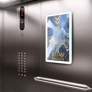 19 21.5 Inch Android System Elevator Advertising Display Monitor Screen Board Elevator Digital Signage Advertising Screen