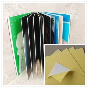 1mm Photo Book Self Adhesive Pvc Sheet pvc Sheet Photo Album Adhesive
