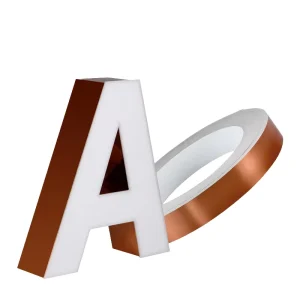 1mm Thickness 3003 Color Coated Aluminum Channel Letter Strip for 3D LED Light Box Edge Rolls