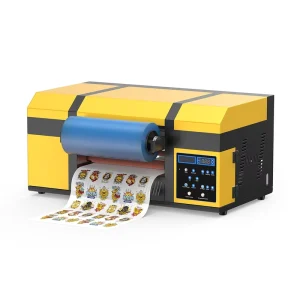 2 In1 UV DTF Printer Transfer Printing AB Film XP600 Inkjet Printers UV Flatbed Crystal Label Emboss Sticker Printer Machine
