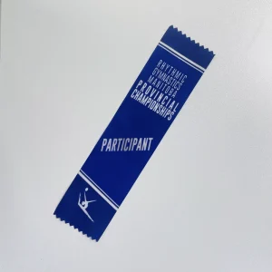 2 Inch * 6 Inch Custom Award Ribbon Digital Print Heat Transfer Satin Sash Ribbons for Promotion and Shows