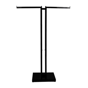 2 Way Retail Clothes Shop Racking Scarf Display Rack Stand Clothing Rack with Straight Arms