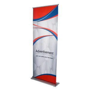 2 m Wide Roller Banner Deluxe Large Event Big Base Roll Up Banner