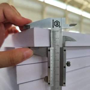 2050*3050mm 25mm PVC Free Foam Board Sheet 0.35 Density PE Plastic 1mm No Lead Cutting for Engraving Laminating