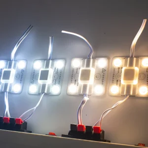 220V Super Blockchain LED Strip Light Source Soft Film Ceiling Light Box 50 Chips 4W Power IP65 Rating Warm White Outdoor Use