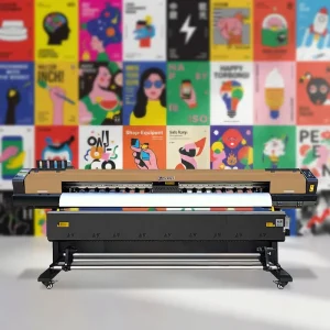 220cm I3200 Eco Solvent Printer 2 8mm Print Height Eco Solvent Printer for Advertising Billboard