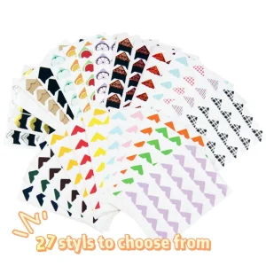 24 Styles Photo Corner Sticker 24 Pcs sheet High Quality Kids Memory Growth Scrapbook Sticker Self Adhesive Brand Stickers
