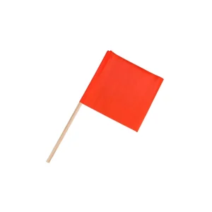 24″ Vinyl Mesh Orange Traffic Warning Sign Safety Flag for Truck