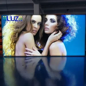 24×48 Acrylic Light Guide Panel Wall Mounted Aluminum Single Side Frameless SEG Backlit Fabric LED Decorative Ultra Slim