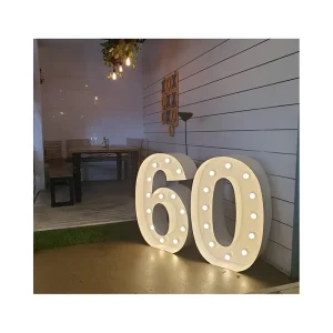 26 English Alphabet Home Decor Party Marquee Light Letters Sign Mini Valentine’s Day Wedding LED Light-up Letters